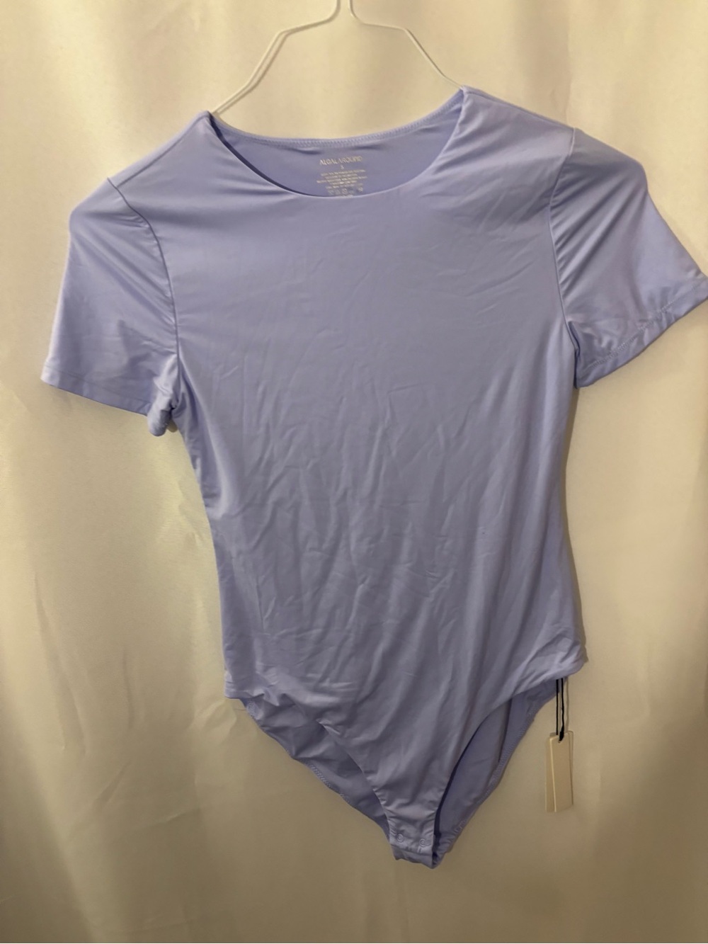 Women’s Short Sleeve Bodysuit - Lavender by ALGALAROUND